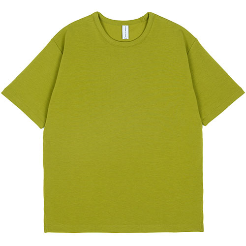 커스텀어클락 티셔츠 에센셜 릴렉스 핏 반팔 티셔츠 COOSTS146AVOCADO