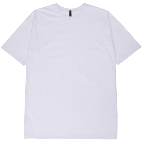 커스텀어클락 티셔츠 레이어드 반팔 티셔츠 WHITE COOSTS073WHITE
