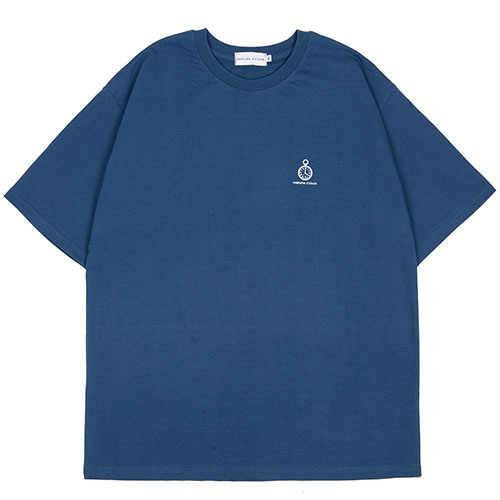 커스텀어클락 티셔츠 WATCH BI SHORT 반팔 티셔츠 DARK BLUE COOSTS116D.BLUE