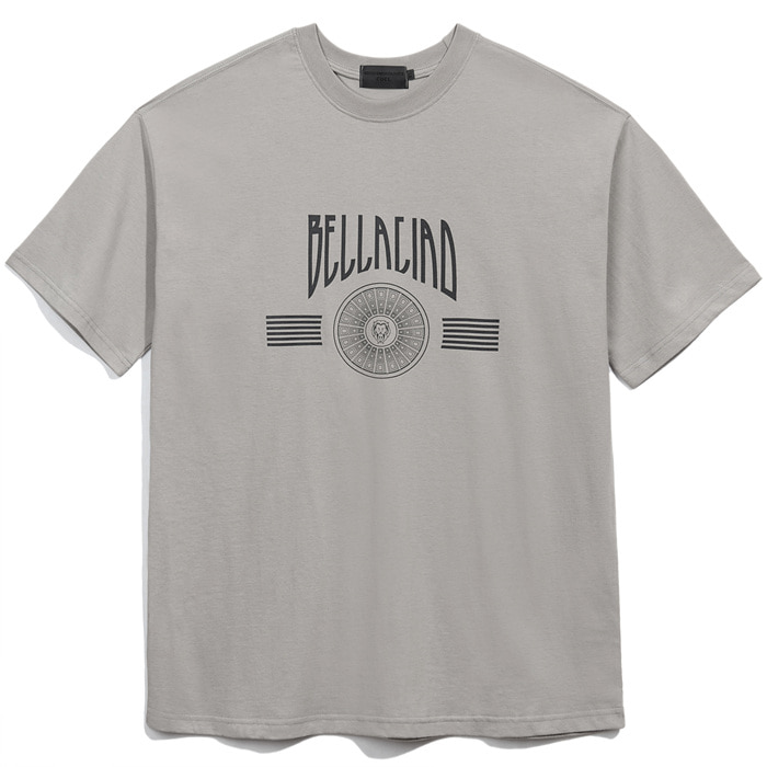 세컨모놀로그 벨라차오 반팔 티셔츠 라이트그레이 COOSTS200L.GRAY