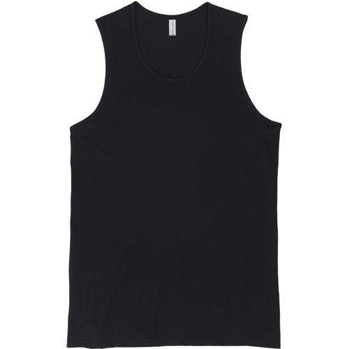 커스텀어클락 티셔츠 레이어드 슬리브리스 티 BLACK COOSTS074BLACK