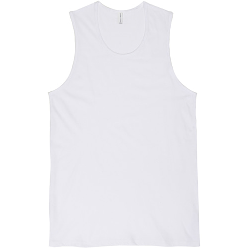 커스텀어클락 티셔츠 레이어드 슬리브리스 티 WHITE COOSTS074WHITE